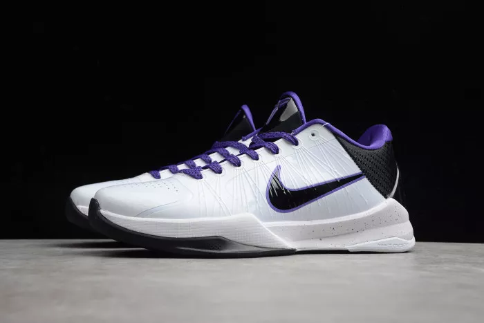 Rep Husky Nike Zoom Kobe 5 'Inline' 386429 101 0115