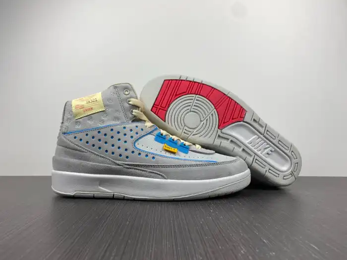 Rep Husky Jordan 2 Retro Union Grey Fog DN3802-001 0126