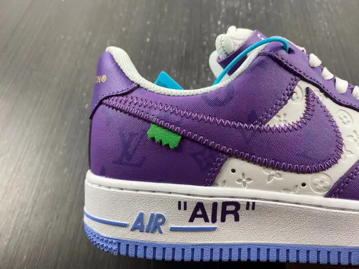 Cheap Husky Louis Vuitton Nike Air Force 1 Low Purple 0123