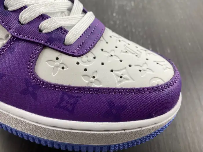 Cheap Husky Louis Vuitton Nike Air Force 1 Low Purple 0123