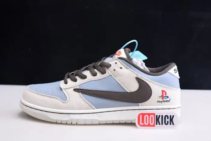 Cheap Husky TRAVIS SCOTT X PLAYSTATION X NK SB DUNK LOW CU1726-800 0129