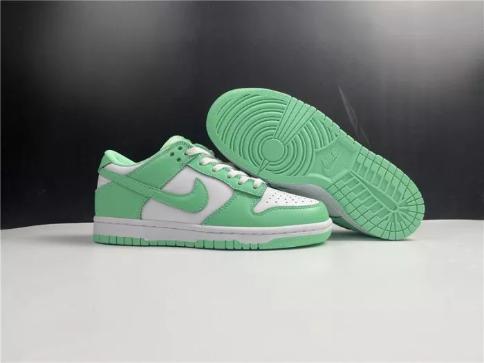 Rep Husky Nike Dunk Low Green Glow (W) DD1503-105 0119