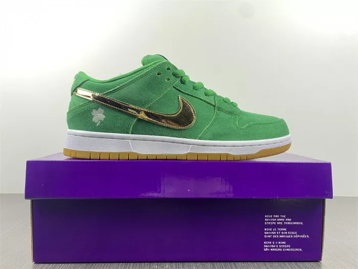 Cheap Husky Nike SB Dunk Low St. Patricks Day BQ6817-303 0119