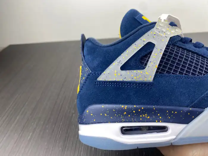 Cheap Husky Air Jordan 4 Retro Michigan (PE) AJ4-1036660 0126