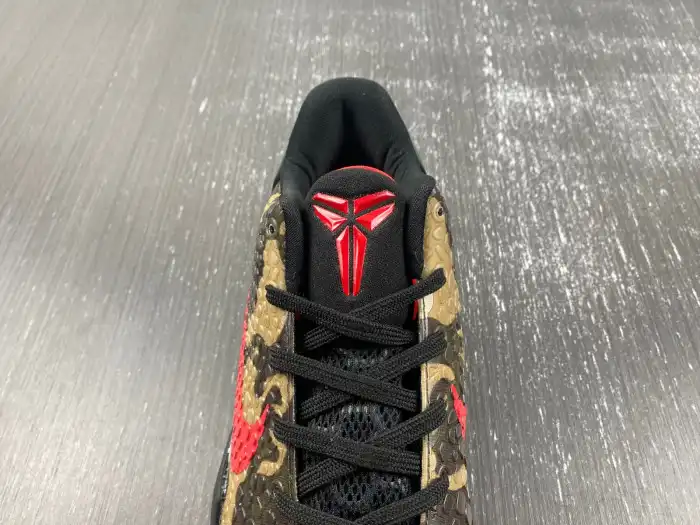 Rep Husky Nike Kobe 6 Protro Italian Camo FQ3546-001 0129