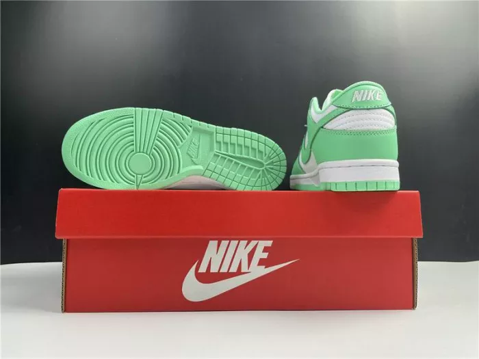 Rep Husky Nike Dunk Low Green Glow (W) DD1503-105 0119