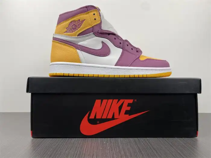 Rep Husky Air Jordan 1 High OG Brotherhood 555088-706 0126