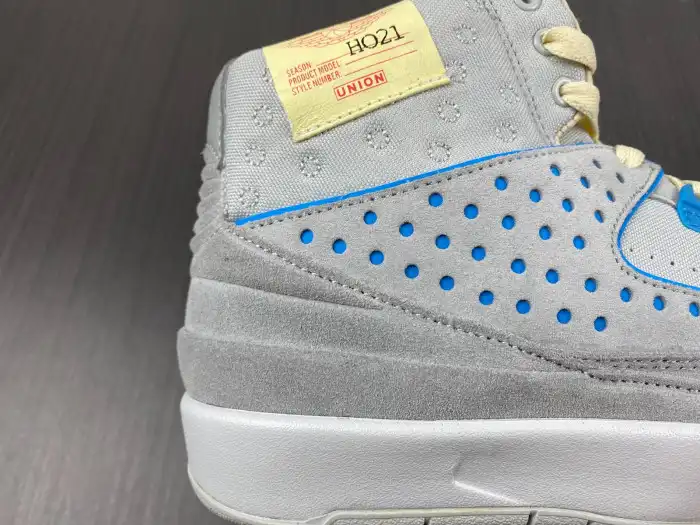 Rep Husky Jordan 2 Retro Union Grey Fog DN3802-001 0126