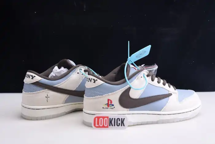 Cheap Husky TRAVIS SCOTT X PLAYSTATION X NK SB DUNK LOW CU1726-800 0129