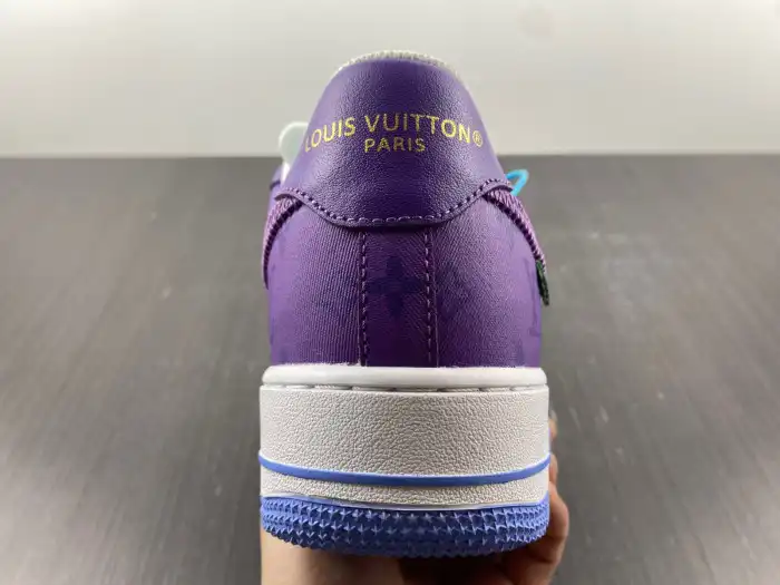 Cheap Husky Louis Vuitton Nike Air Force 1 Low Purple 0123