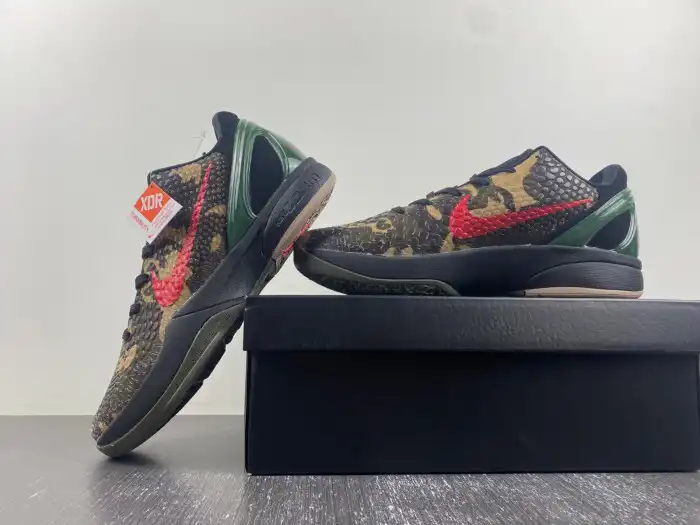 Rep Husky Nike Kobe 6 Protro Italian Camo FQ3546-001 0129