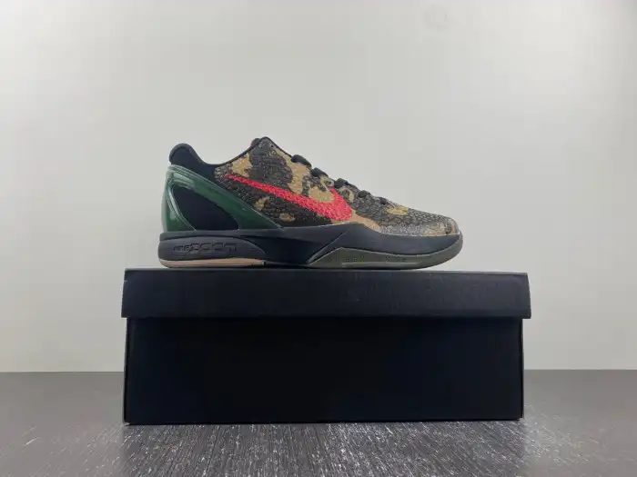 Rep Husky Nike Kobe 6 Protro Italian Camo FQ3546-001 0129