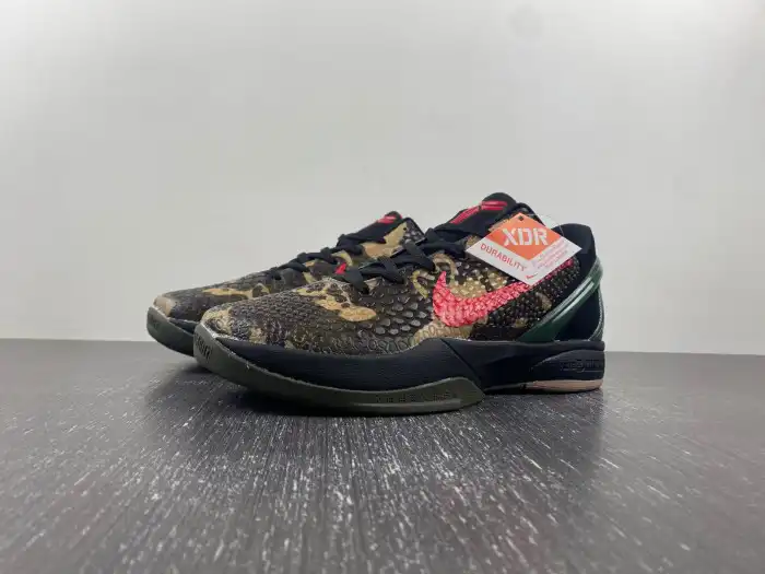 Rep Husky Nike Kobe 6 Protro Italian Camo FQ3546-001 0129