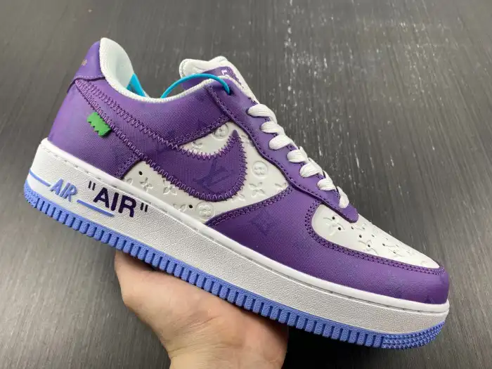 Cheap Husky Louis Vuitton Nike Air Force 1 Low Purple 0123