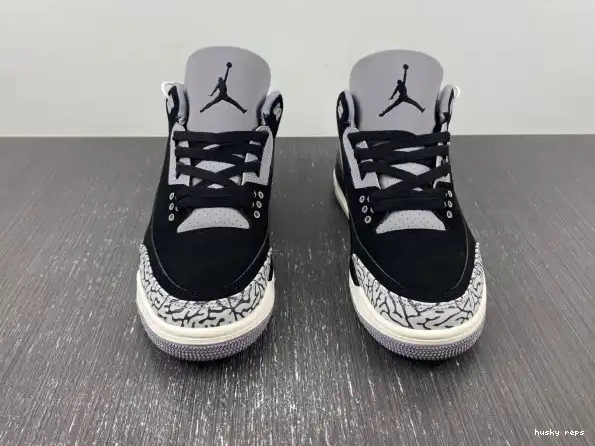 Cheap Husky CK9246-001 Air WMNS Jordan 3 Noir Off 0221