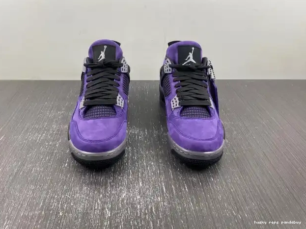 Rep Husky x Travis Jordan Purple 4 Suede Scott Air 0219