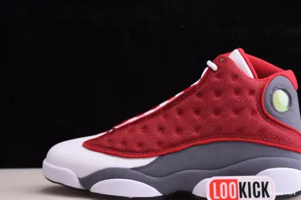 Rep Husky Jordan Flint Retro Gym Red 414571-600 Air Grey 13 0221