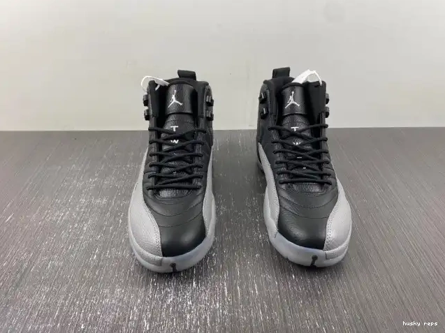 Rep Husky Air 12 Black Jordan Wolf Grey CT8013-019 0217