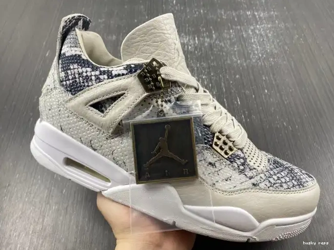 Cheap Husky Retro Snakeskin Jordan 4 819139-030 0213