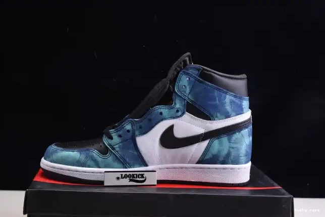 Rep Husky Air 1 CD0461-100 High Tie-Dye Jordan OG 0224