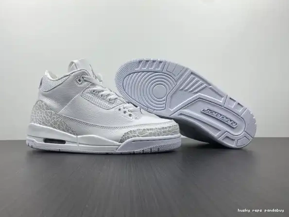 Rep Husky 'Triple 429487-111 3 Retro Jordan Air PS White' 0210