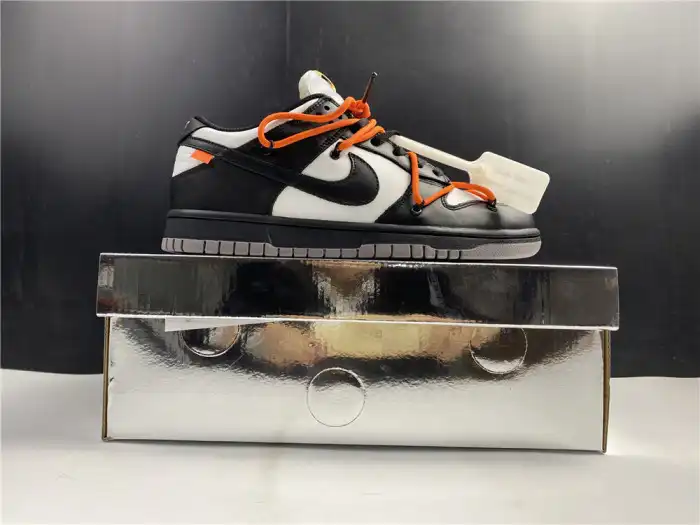 Rep Husky OFF-WHITE X NIKE DUNK LOW CT0856 -001 0203