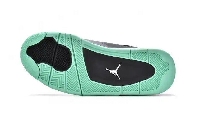 Cheap Husky Jordan 4 Glow 308497-033 Green Air Retro 0221