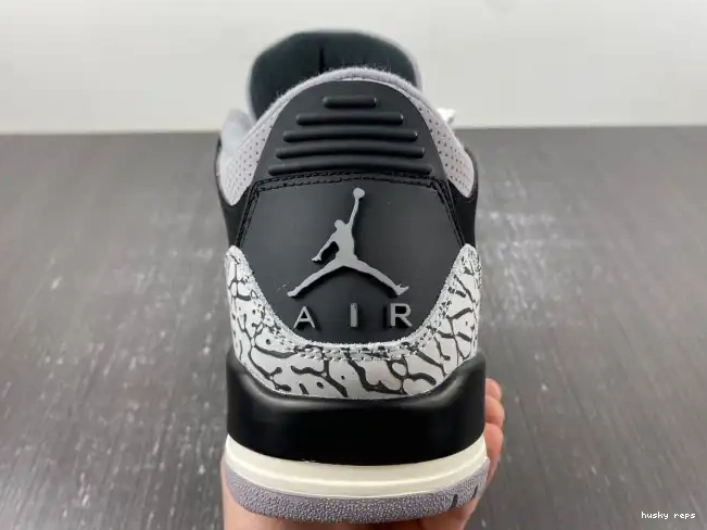 Cheap Husky CK9246-001 Air WMNS Jordan 3 Noir Off 0221