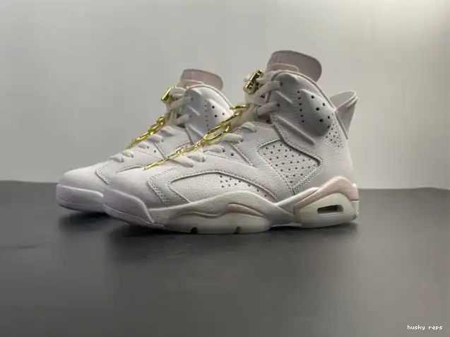 Rep Husky Retro Air (W) Hoops DH9696-100 Gold Jordan 6 0228