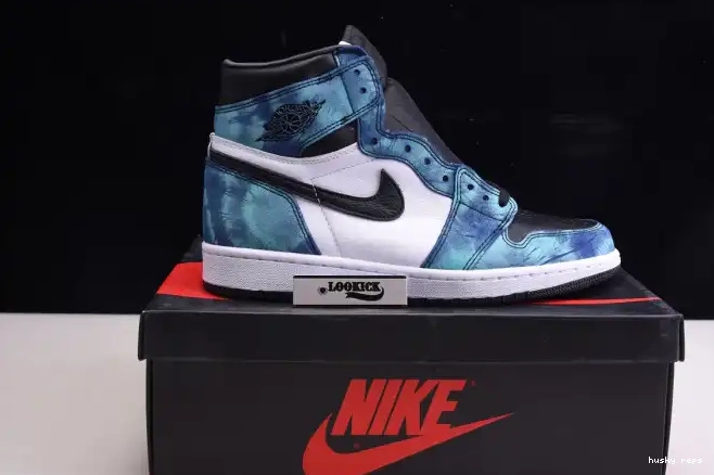 Rep Husky Air 1 CD0461-100 High Tie-Dye Jordan OG 0224