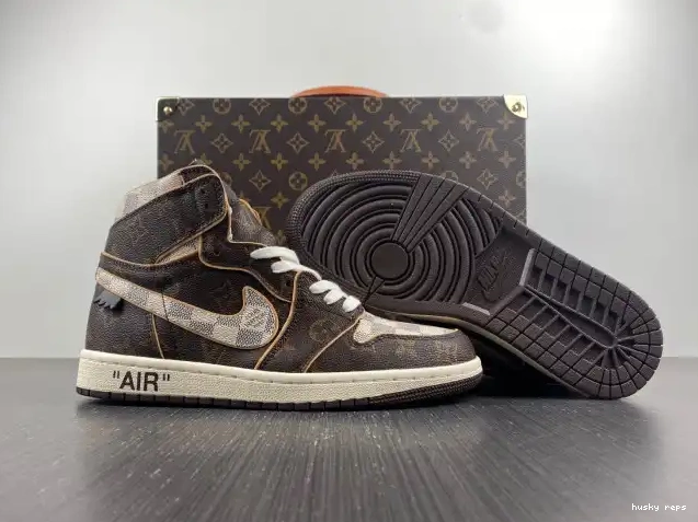 Cheap Husky 1 Air LV OFF-WHITE Jordan x 0219