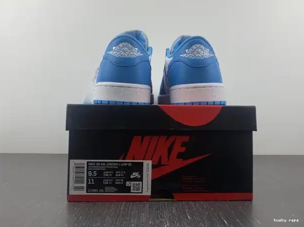 Rep Husky SB x Air UNC Jordan CJ7891-401 1 Nike Low 0222