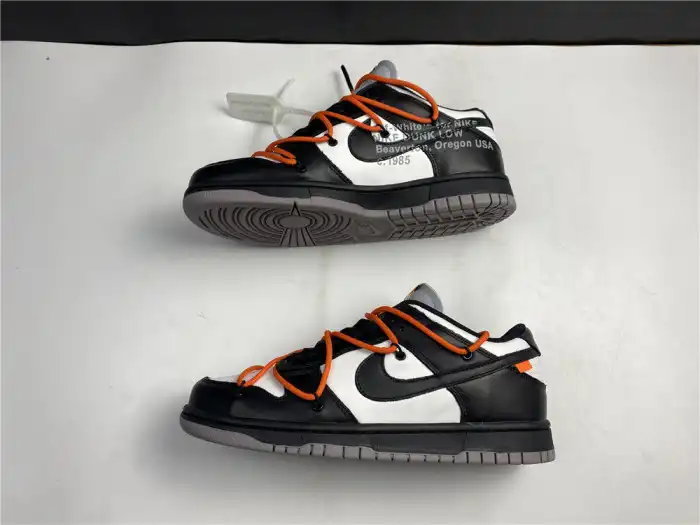 Rep Husky OFF-WHITE X NIKE DUNK LOW CT0856 -001 0203