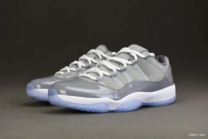 Cheap Husky Jordan Air Cool Grey 11 528895-003 Low 0220