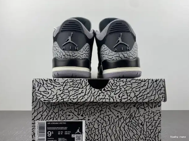 Cheap Husky CK9246-001 Air WMNS Jordan 3 Noir Off 0221