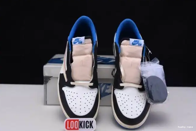 Rep Husky Retro Air Scott x Jordan Travis x Design 1 Low DM7866-140 Fragment 0228