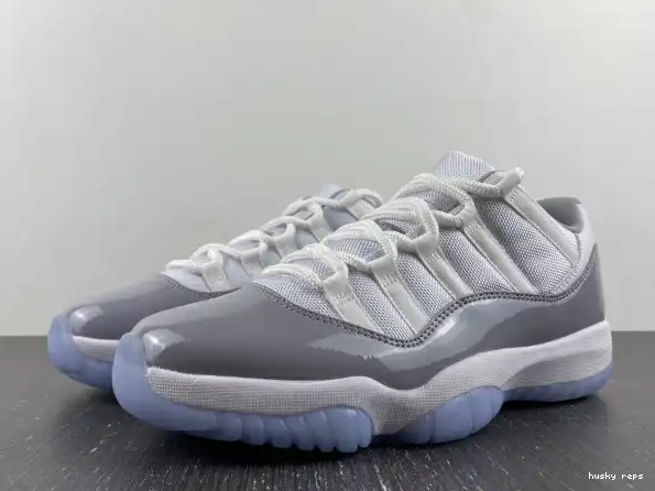 Cheap Husky Grey Jordan 11 Cement AV2187-140 Air Low 0215