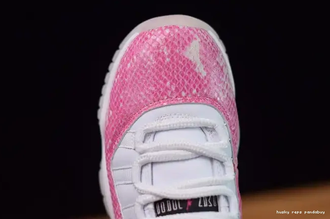 Rep Husky Jordan Snakeskin Air 11 WMNS Pink AH7860-106 Low 0219