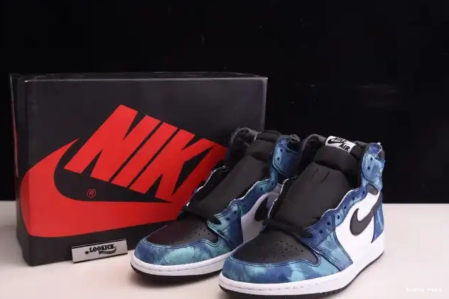 Rep Husky Air 1 CD0461-100 High Tie-Dye Jordan OG 0224