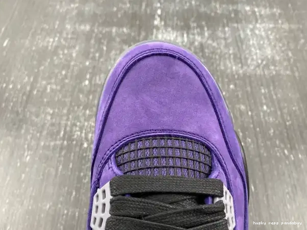 Rep Husky x Travis Jordan Purple 4 Suede Scott Air 0219