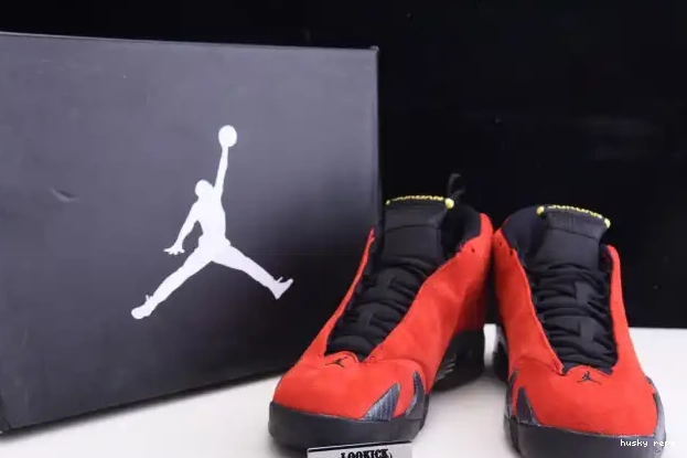 Rep Husky Red Air 14 654459-670 Jordan Retro Challenge 0221