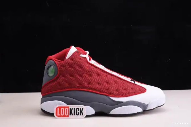 Rep Husky Jordan Flint Retro Gym Red 414571-600 Air Grey 13 0221