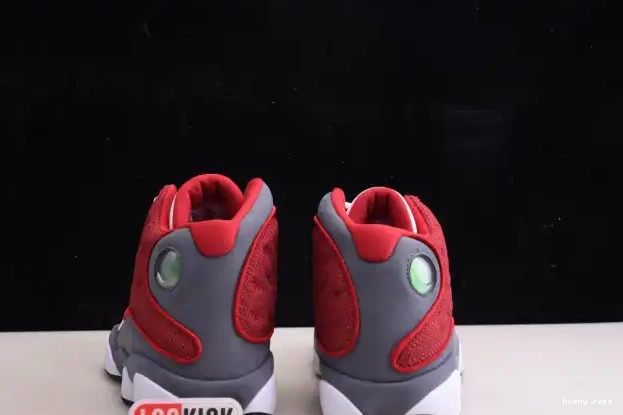 Rep Husky Jordan Flint Retro Gym Red 414571-600 Air Grey 13 0221