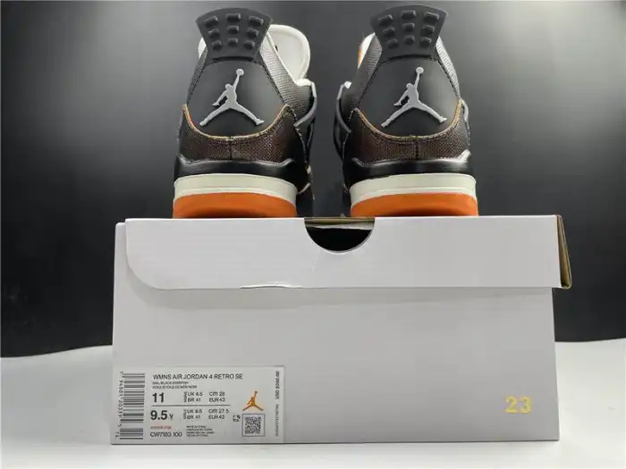 Rep Husky Air Jordan 4 Retro Starfish (W) CW7183-100 0206