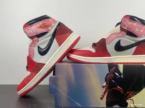 Rep Husky the Across DV1748-601 High 1 OG Spider-Verse Jordan Spider-Man 0209