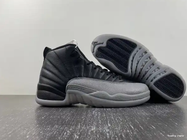 Rep Husky Air 12 Black Jordan Wolf Grey CT8013-019 0217