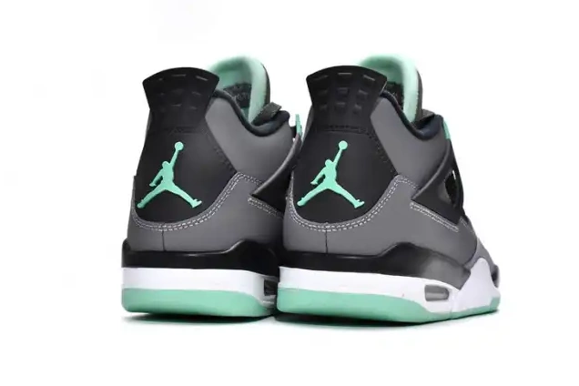 Cheap Husky Jordan 4 Glow 308497-033 Green Air Retro 0221