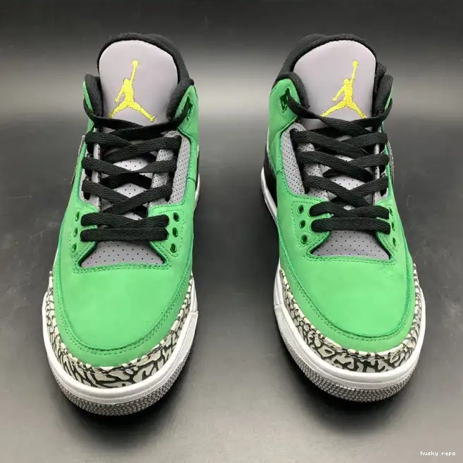 Rep Husky Retro Tinker shoes 3 Jordan Air AJ3 Oregon Ducks 867493 PE 0225