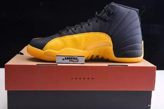 Cheap Husky Retro 12 Jordan University Black 130690-070 Air Gold 0212