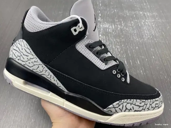 Cheap Husky CK9246-001 Air WMNS Jordan 3 Noir Off 0221